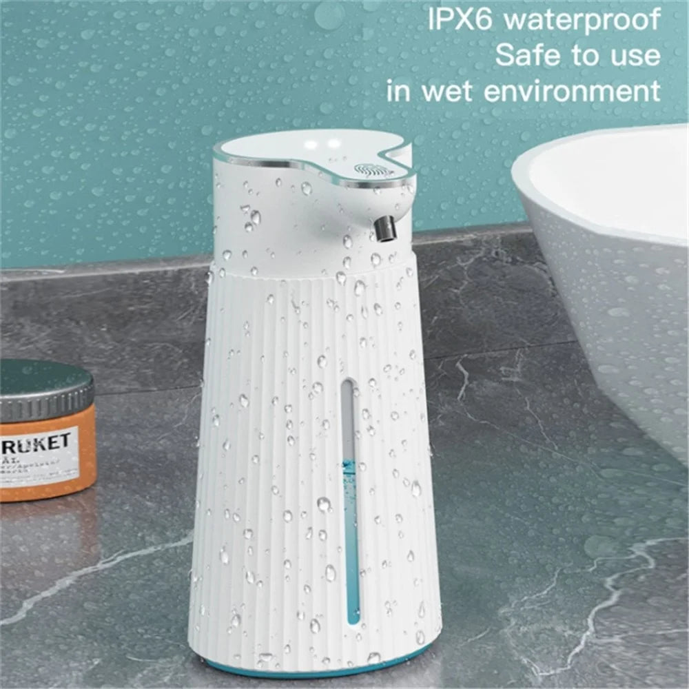 Automatic Liquid Soap Dispenser Touchless Wall Mount Hand Sanitizer Dispenser with Drain Cleaner for Bathroom Kitchen - 7