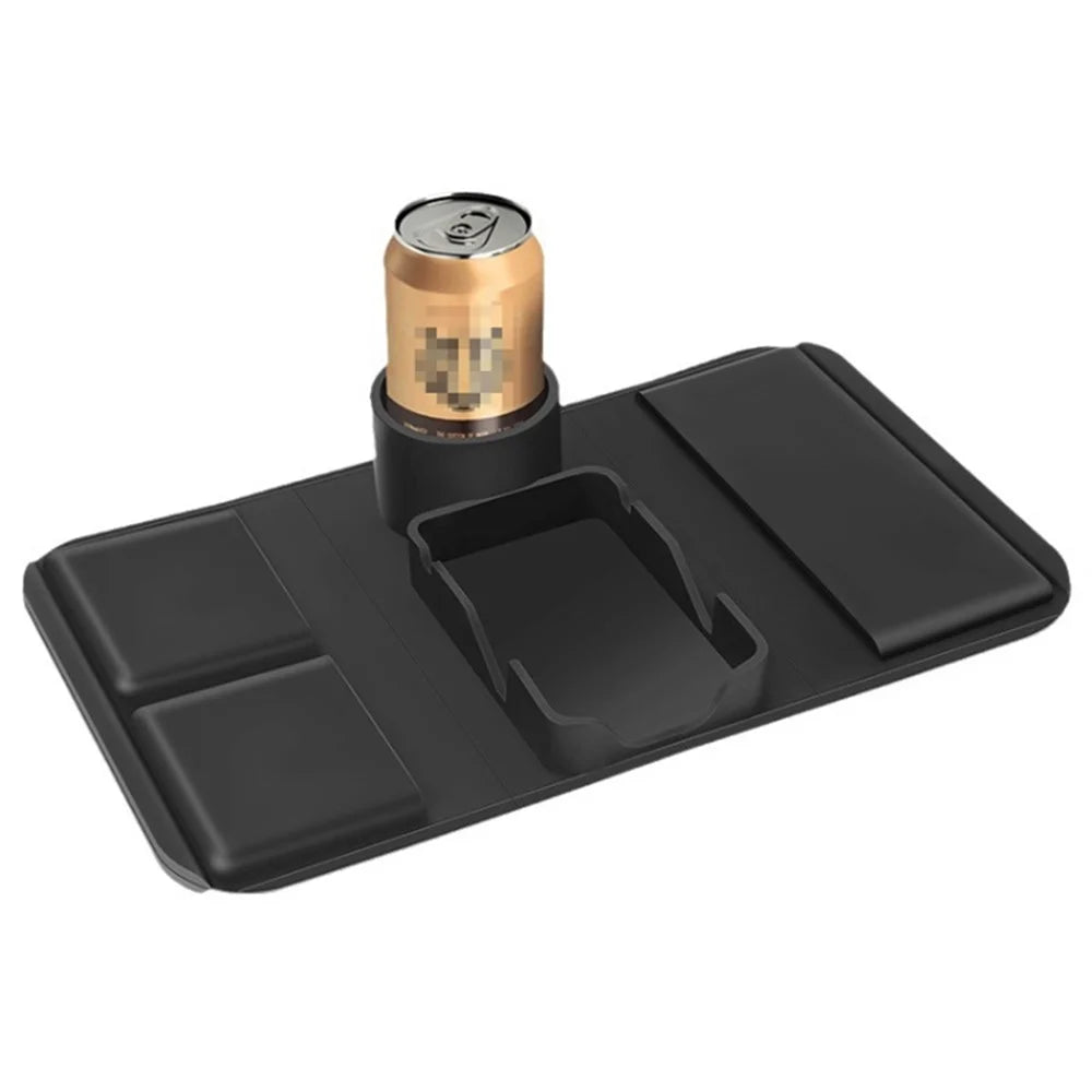 53*32cm Sofa Armrest Tray Silicone Cup Holder Chair Couch Recliner Remote Control Cellphone Organizer - 1