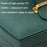 Dual Layer Jewelry Box Organizer Earring Rings Storage Display PU Leather Case, 20x16x10cm - Blackish Green - 3