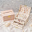 Three Layers Jewelry Box PU Leather Necklace Earring Rings Storage Case with Lock, 17x14x13cm - Pink - 4