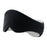 GOLOVEJOY YZ10 Widen Shading Eye Mask Neck Pillow Cotton Breathable Nap Rest Blindfold - Black - 1