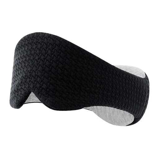 GOLOVEJOY YZ10 Widen Shading Eye Mask Neck Pillow Cotton Breathable Nap Rest Blindfold - Black - 1
