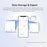 SONOFF SNZB-02D ZigBee 3.0 Sensor LCD Screen Smart Temperature Humidity Sensor Works for Alexa Google Home - 3
