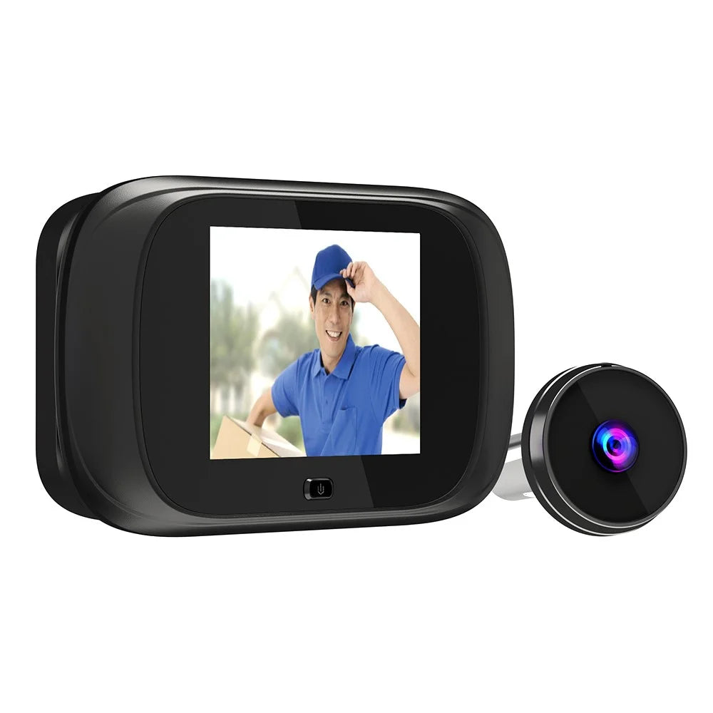 DD1S 2.8-inch Screen Intelligent Visual Doorbell Battery Powered Home Doorbell Surveillance Security Device (No Battery) - 1