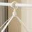 40CM Round Single-Layer Net Pocket Drying Basket Mesh Sweater Hanging Drying Rack (80g High Density Mesh Cloth) - 5