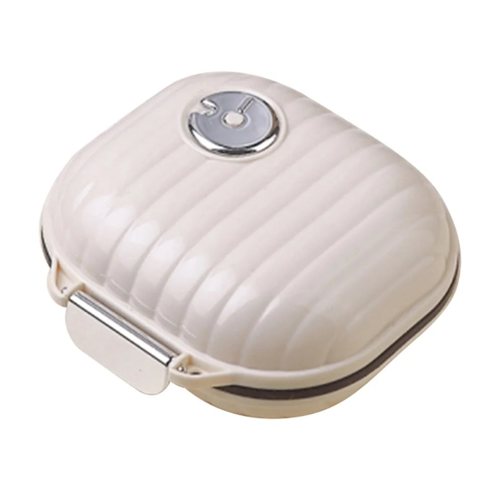 Mini 7 Day Weekly Pill Dispenser Organizer Box Travel Daily Medicine Sealed Storage Case - Size S - 1