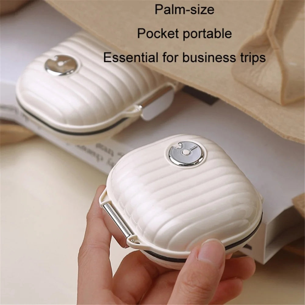 Mini 7 Day Weekly Pill Dispenser Organizer Box Travel Daily Medicine Sealed Storage Case - Size S - 4