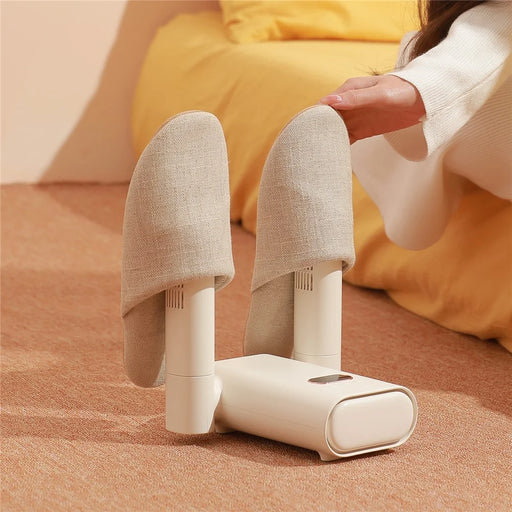 SOTHING Pro Shoes Dryer PTC Heating Constant Temperature Foldable Footwear Dryer with Timer, EU Plug - Sterilization Version - 2