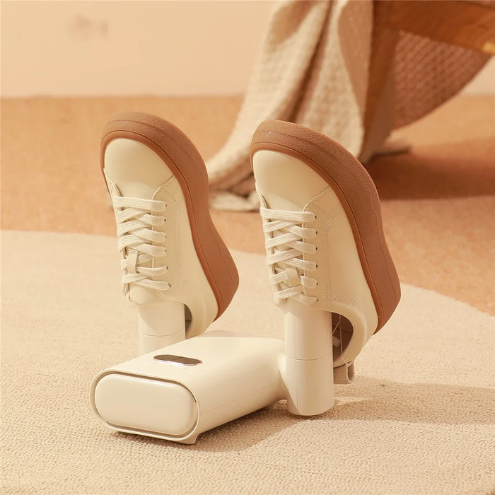 SOTHING Pro Shoes Dryer PTC Heating Constant Temperature Foldable Footwear Dryer with Timer, EU Plug - Sterilization Version - 4
