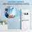 520AD 3.5 inch Screen HD 1MP Camera Electronic Peephole Wide Angle Home Security Door Peephole Viewer - 5