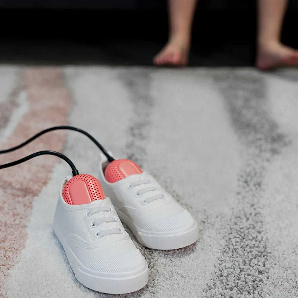 SOTHING Children's Shoes Dryer Heater PTC Constant Temperature Heating Kids Electric Shoe Dryer, EU Plug - White / Standard Version - 5