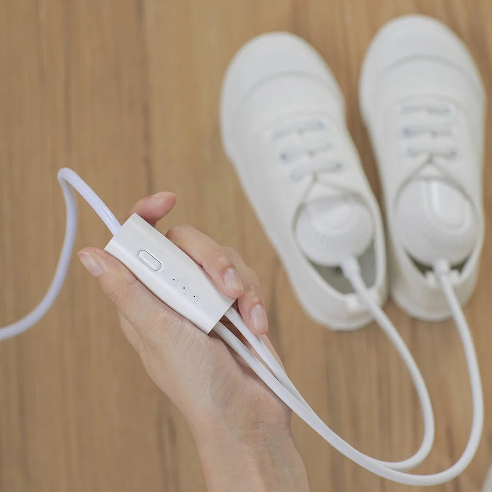 SOTHING Children's Shoes Dryer Heater PTC Constant Temperature Heating Kids Electric Shoe Dryer, EU Plug - White / Standard Version - 6