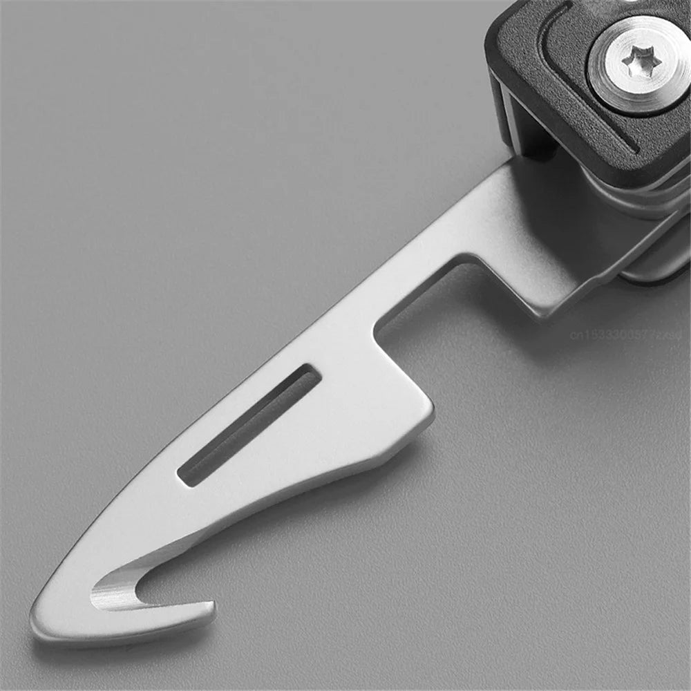 XIAOMIYOUPIN NEXTOOL Portable Stainless Steel Knife Screwdriver Bottle Opener Rope Cutter Outdoor Multifunctional Tool - Blue - 5