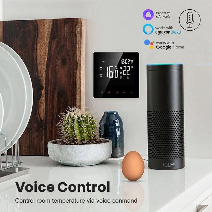 WT81 Smart WiFi Thermostat Tuya 3A Temperature Controller Support Google Home, Alexa - Water Floor Heating - 2