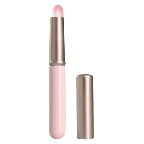 Mini Szie Soft Fiber Lip Brush Lipstick Applicator Smudge Brush Reusable Lip Makeup Tool - Pink - 1