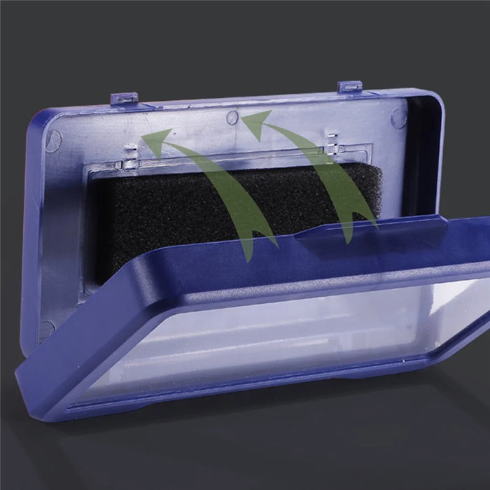 Shower Phone Holder Bathroom Waterproof Phone Case Touch Screen Wall Hanging Storage Box - Blue - 7