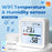 Tuya Smart WiFi Bluetooth-compatible Dual Mode Temperature and Humidity Meter Home Battery Operate Temperature-Humidity Tester - 2