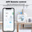 Tuya Smart WiFi Bluetooth-compatible Dual Mode Temperature and Humidity Meter Home Battery Operate Temperature-Humidity Tester - 3