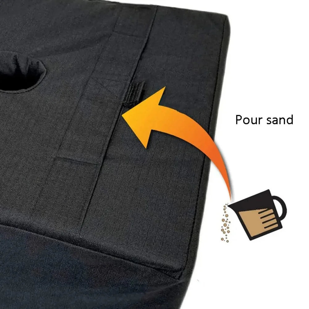 KG0113 Parasol Base Weight Bag Oxford Cloth Square Sand Bag for Outdoor Garden Umbrella Base - 6