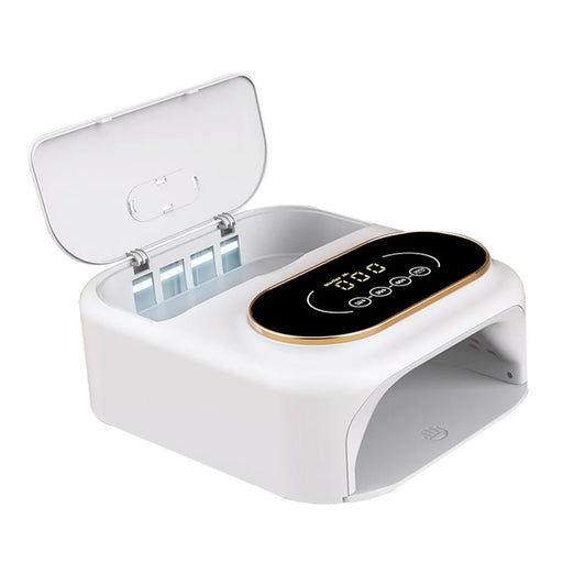 BLUEQUE BQ-V16 UV LED Nail Lamp 148W Gel Polish Dryer Nail Gel Cure Manicure Light - EU Plug - 2