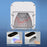 BLUEQUE BQ-V16 UV LED Nail Lamp 148W Gel Polish Dryer Nail Gel Cure Manicure Light - EU Plug - 7