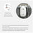 LY-1688 Single Opening Smart Electric Curtain Robot RC Auto Curtain Opener for U Rail, I Rail, Rod (Remote Version) - 5