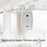 LY-1672 Smart Auto Curtain Robot for Rod Dual Opening RC Curtain Opener - 4