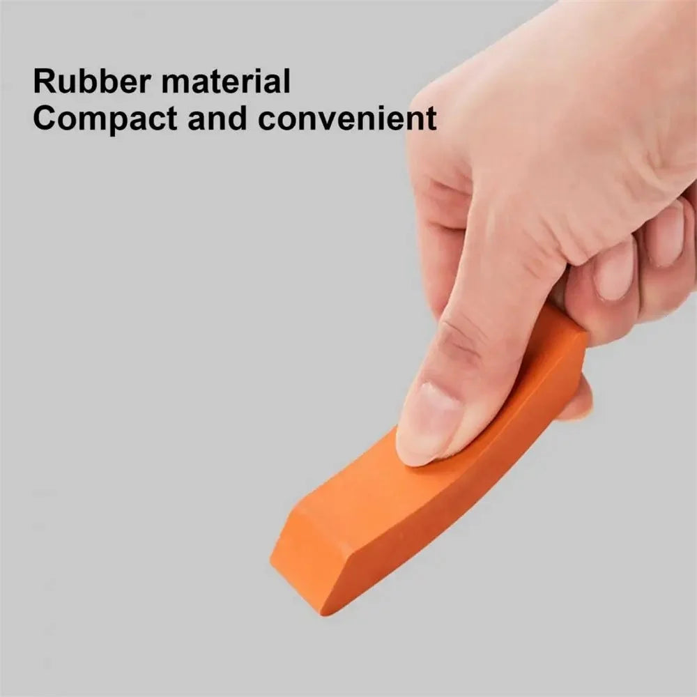 IMAKARA Limescale Wipe Powerful Cleaning Multifunctional Kitchen Faucet Cleaning Eraser Scale Rust Brush - Orange - 5