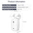LY-1672 1Pc Tuya App Bluetooth-compatible Electric Curtain Motor Smart Home Roman Pole Track Automatic Curtain Controller - 6