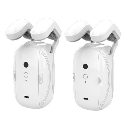 LY-1672 2Pcs Tuya App Bluetooth-compatible Smart Electric Curtain Motor Roman Pole Track Automatic Curtain Controller - 1