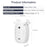 LY1668 1Pc Electric Curtain Motor Tuya App Bluetooth-compatible Automatic Curtain Controller for U / T Shape Track - 6