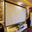 60-inch 4:3 Auto Locking Projection Screen White Fiberglass Wall Mounted HD Projection Screen for Meeting, Home, 220V EU Plug - 7
