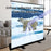 60 inch 4:3 Projection Screen Portable Floor Standing Projector Screen Light Resistant Fold-Out Roll-Up Projection Screen - 4