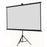 4K Photon Projection Screen Portable Wall Mounted / Floor Standing 60-Inch Projector Screen - Black / 4:3 - 1