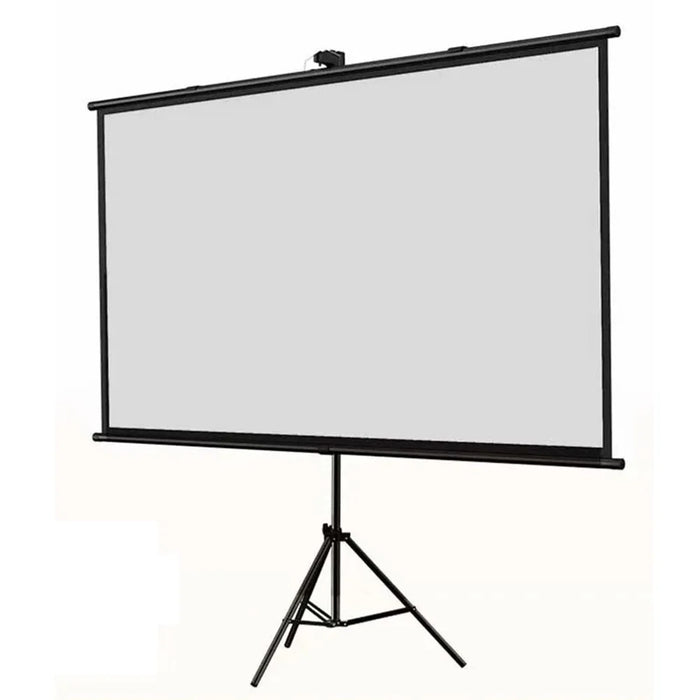 4K Photon Projection Screen Portable Wall Mounted / Floor Standing 60-Inch Projector Screen - Black / 4:3 - 1