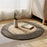 100CM Diameter Retro Decor Braided Pad Cotton Rope Handwoven Bedside Floor Mat Sofa Feet Cushion - 5