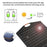 HAWEEL HWL2766B 100W 4-folding Monocrystalline Solar Panel Pack Outdoor Waterproof Mobile Charger - 3