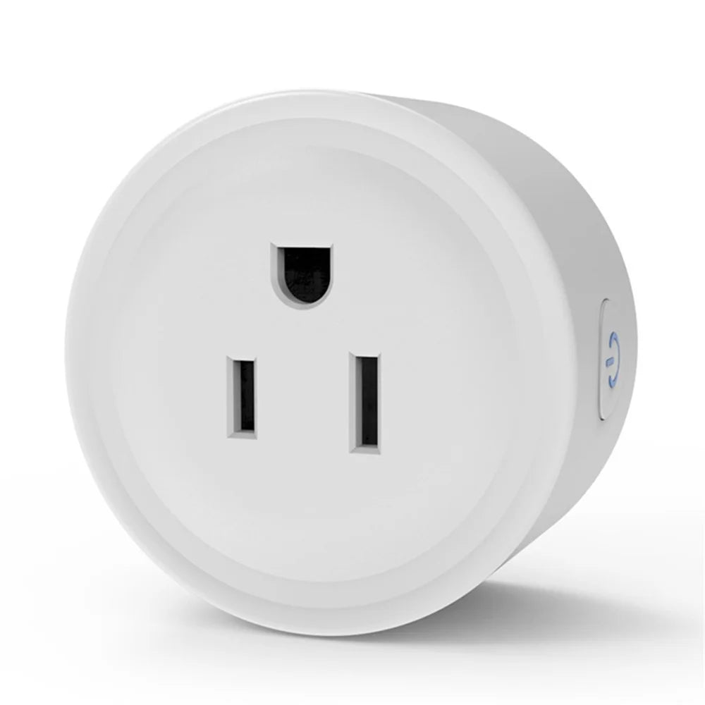 WHM02 20A US Plug WiFi Outlet Smart Tuya Socket with Measure, Cell Phone Remote / Voice Control, Timer - 1