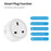 WHD10 UK Plug 16A Tuya WiFi Smart Socket with Electricity Metering Voice / APP Control - 3
