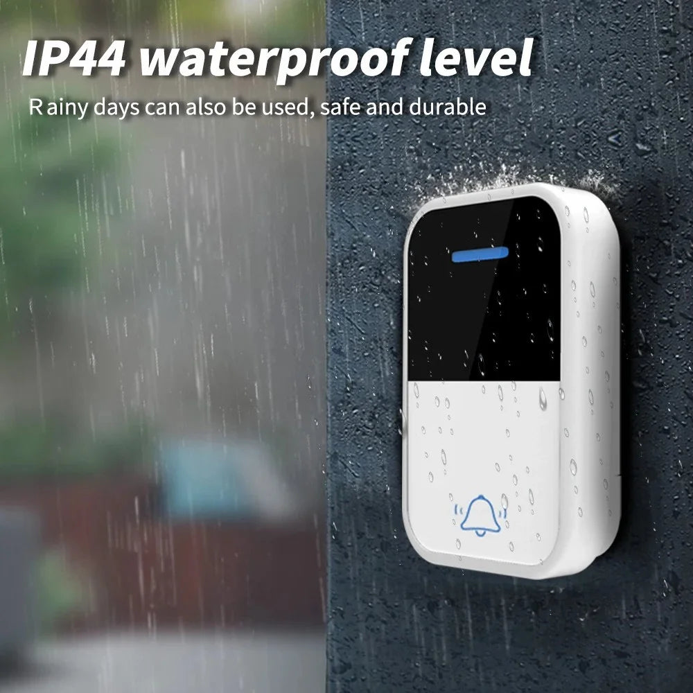 WHM05 EU Plug Wireless Doorbell Self-Powered Remote Control Household Doorbell - 4