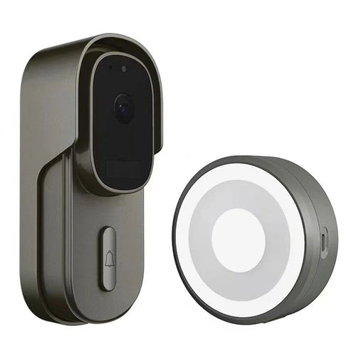 WF001 Tuya WiFi 1080P HD Smart Video Wireless Doorbell with Ding-Dong - 1