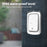 WHM02 Self-Powered Wireless Remote Ding Dong Doorbell, Transmitter+Receiver Set, EU Plug - Black - 3