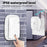 WHM01 UK Plug Adjustable Volume Door Bell Kit with 1 Transmitter+1 Receiver - Black - 5