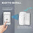 WHM07 Wireless Home Electronic Remote Digital Ding-Dong Doorbell, UK Plug - Black - 4