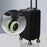8Pcs Reduce Noise Silicone Wheels Caster Shoes Luggage Wheels Protector, Size L - Black - 3