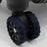 8Pcs Reduce Noise Silicone Wheels Caster Shoes Luggage Wheels Protector, Size L - Black - 5