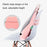 BEWALKER 45*40*10cm Central Decompression Memory Foam Lumbar Support Cushion - Pink - 4