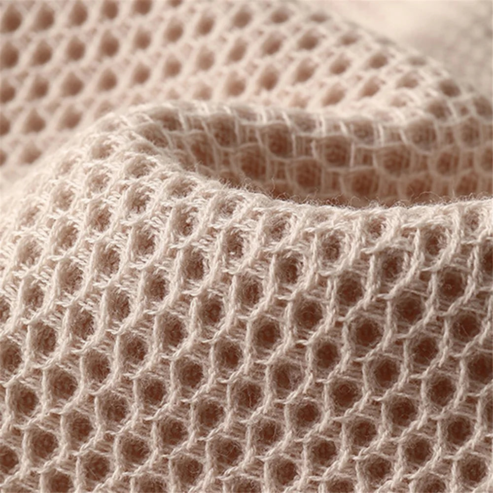 B1522 34x34CM Cotton Kitchen Towel Dishcloth Dish Washing Towel - Beige - 5