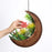 001-YL-221 Hanging Plant Pot Indoor Outdoor Balcony Potted Flower Iron Display Basket  - Moon / Bronze - 4