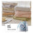150x200cm Class A Cotton Gauze Air Conditioning Blanket Breathable Summer Towel Quilt - Cookie Bear - 5